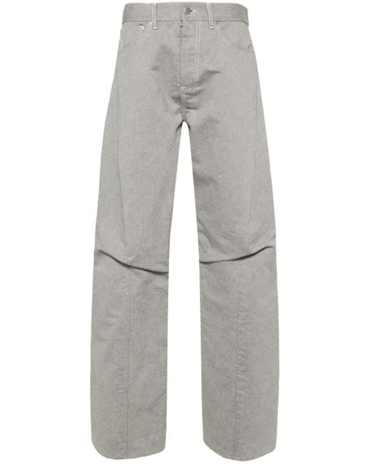Maison Margiela Gray 5 Pockets Straight-Leg Jeans for men