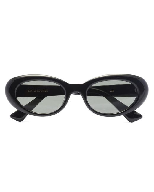 Gentle Monster Le 01 Ovalframe Sunglasses in Black Lyst UK