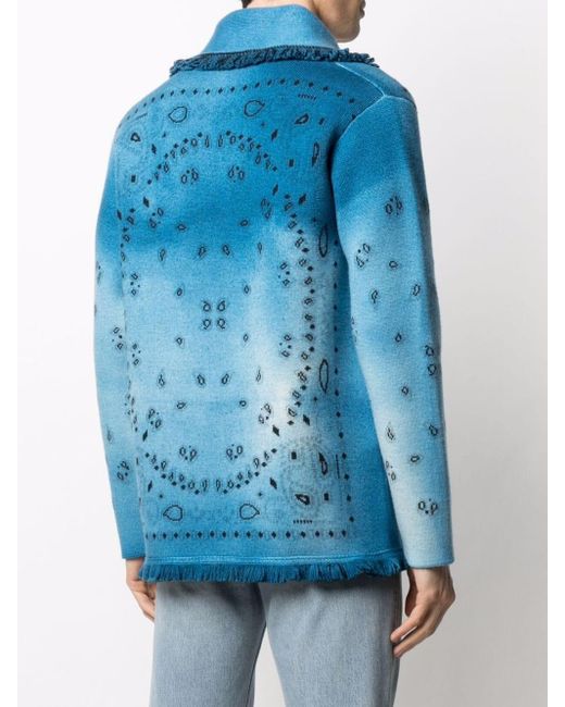 tie dye cardigan mens