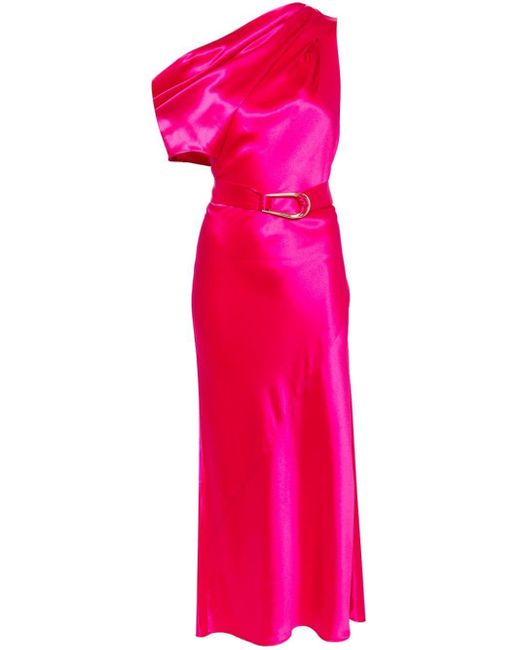 Acler Ellison オフショルダー ドレス Pink