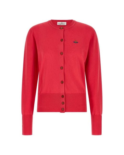 Vivienne Westwood Bea Orb-Embroidered Cardigan
