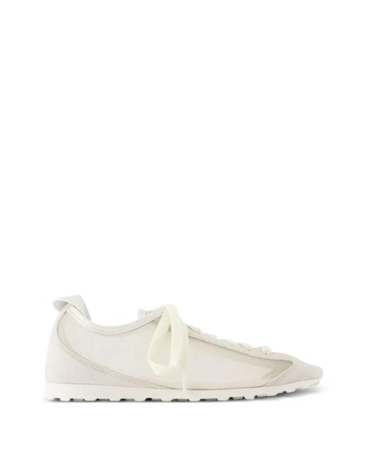 Jacquemus White The Tennis Soft Sneakers