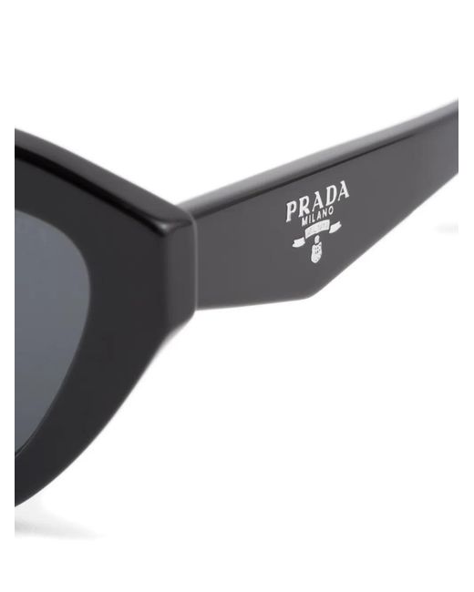 Prada Gray Cat-Eye Sunglasses