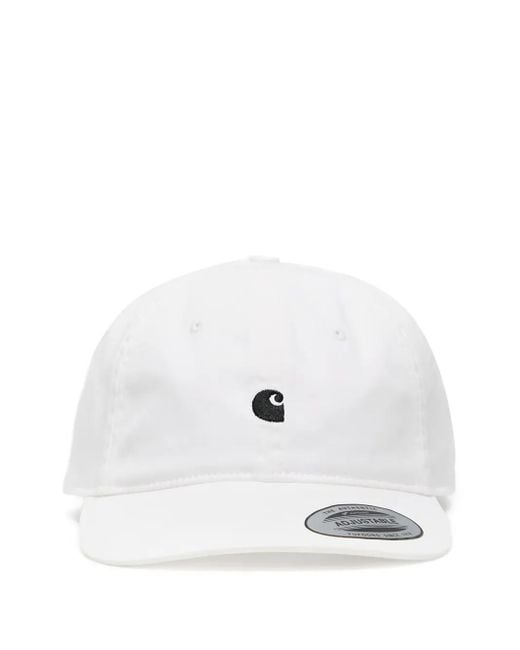 Gorra con logo bordado Carhartt de color White
