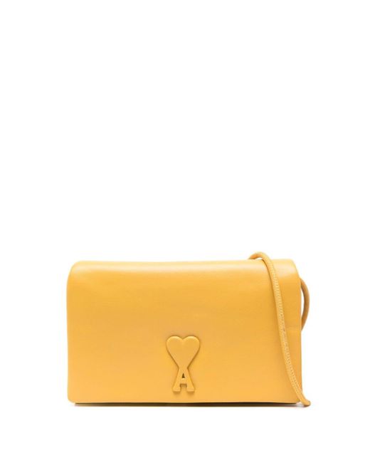 AMI Yellow Voulez-vous Crossbody Bag