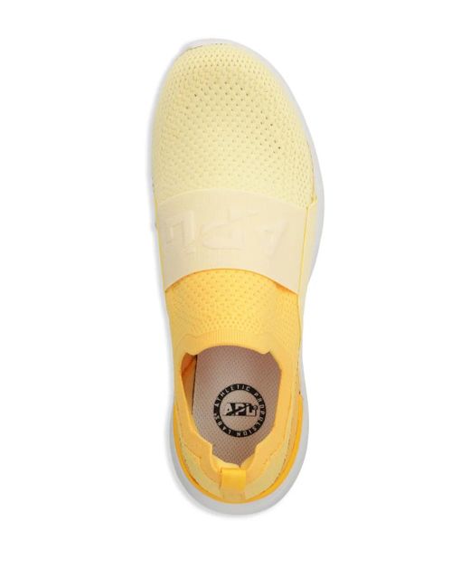 Athletic Propulsion Labs Yellow Techloom Bliss Sneakers