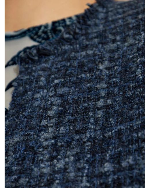 IRO Baluna Tweed Jack in het Blue