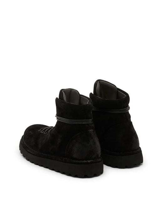 Marsèll Black Pallottola Leather Boots