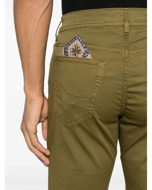 Jacob Cohen Green Bard Jeans for men