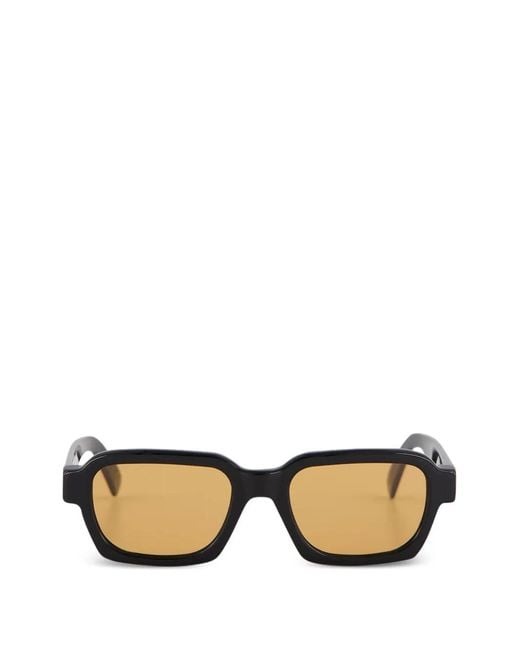 Retrosuperfuture Black Caro Square-Frame Sunglasses
