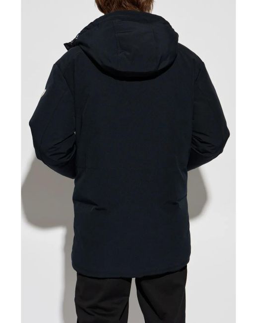 Moncler Blue Long Parka Jacket for men