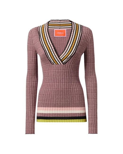 LaDoubleJ Pink Releve Top
