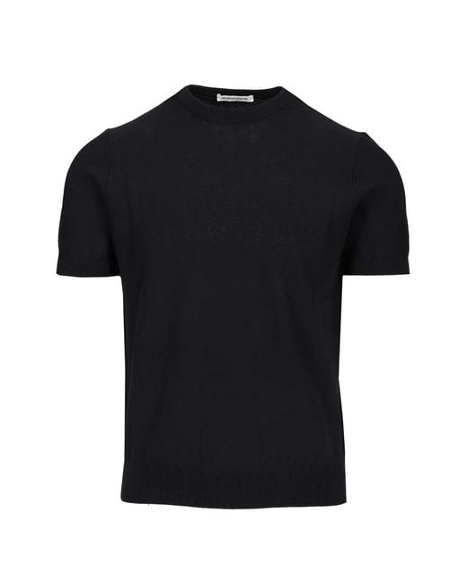 Al Duca D'aosta Black Short Sleeve T-Shirt for men