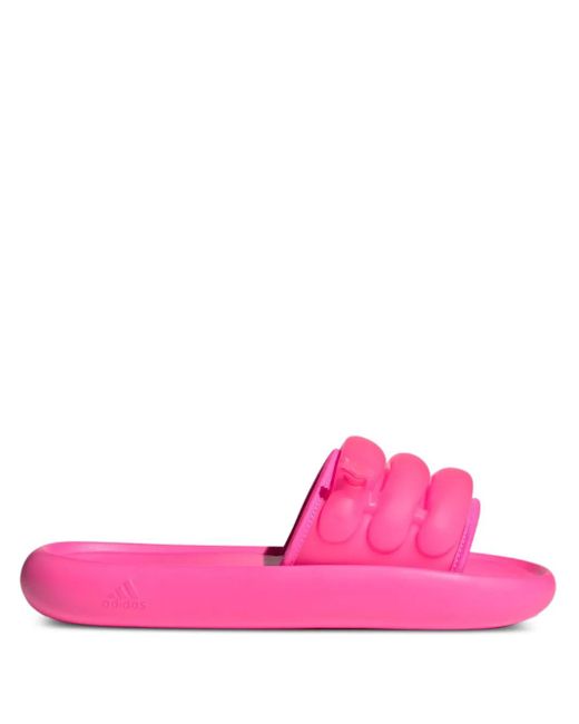 Sandali Slides Adilette Zplaash di Adidas in Pink da Uomo