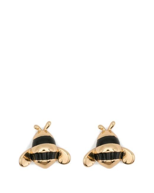Kate Spade Metallic Summer Daze Bee Stud Earrings