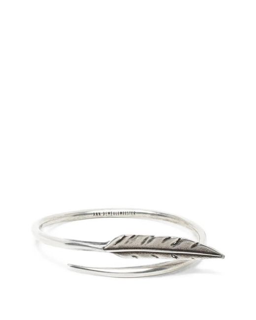 Ann Demeulemeester White Dagvin Bracelet