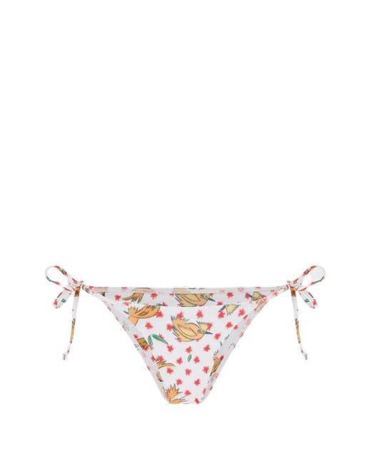 Donde Esteban Pink Pajaritos Y Rosas Bikini Bottoms
