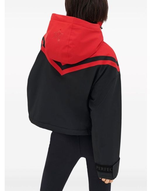 Perfect Moment Red Hooded Calea Ski Jacket