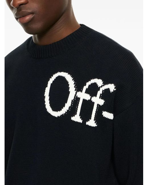 Sweat En Coton À Logo Off-White c/o Virgil Abloh pour homme en coloris Black