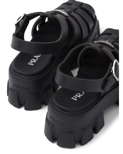 Prada Black Sandals