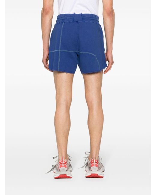 A_COLD_WALL* Blue Intersect Seam-detail Track Shorts for men