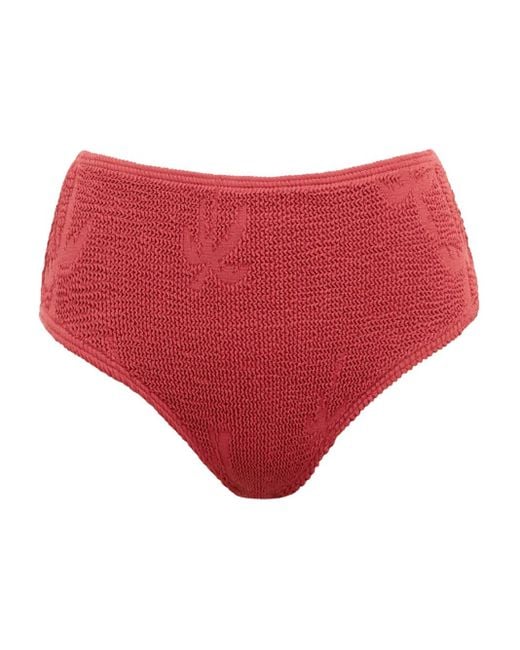 Bondeye Red Palmer Bikini Bottom