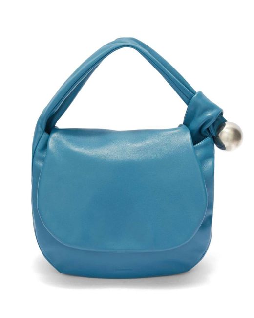 Jil sander leather shoulder on sale bag