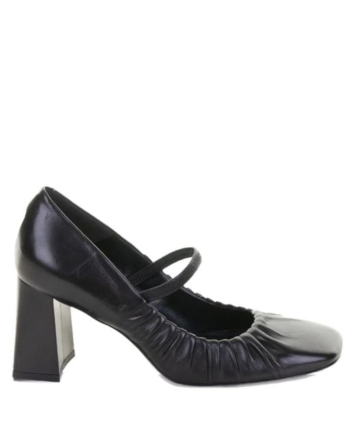 Guglielmo Rotta 70mm Leather Block-heel Pumps Black