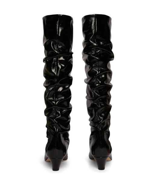 MSGM Black 55Mm Leather Boots