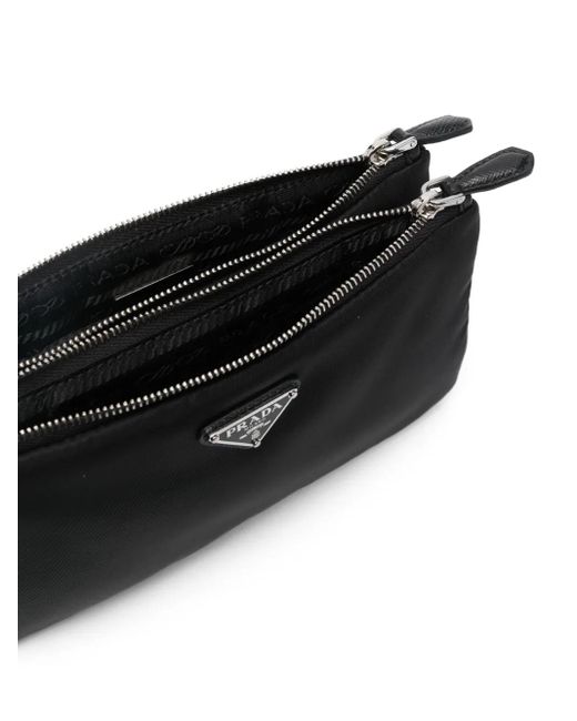 Prada Black Re-Nylon Clutch