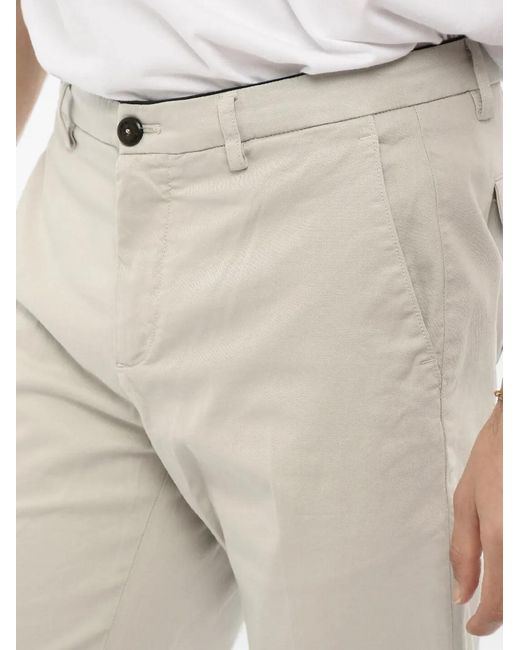 Department 5 Natural David Twill Trousers for men