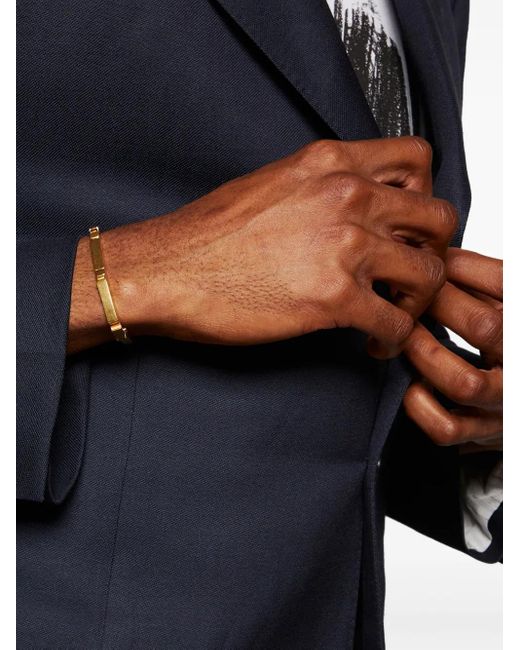 Saint Laurent Tube Armband in Blue für Herren