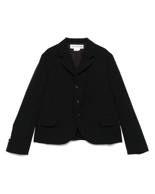 Comme des Garçons Black Wool Blazer