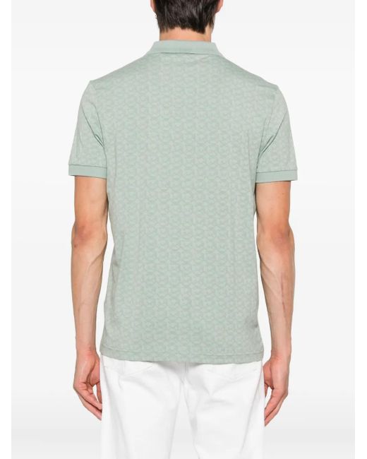 Boss Green Logo-Print Polo Shirt for men