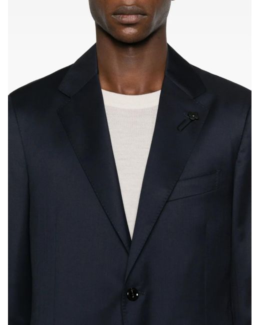 Lardini Blue Single-Breasted Suit for men