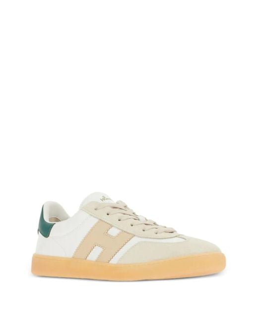 Hogan White Suede Sneakers for men