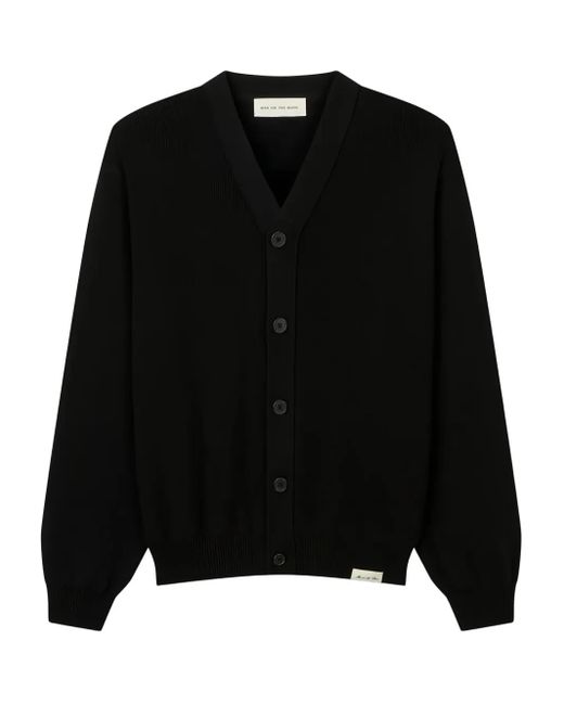 メンズ MAN ON THE BOON. ドロップショルダー カーディガン Black