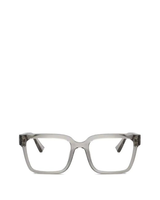 ARMANI EXCHANGE Gray Brille Mit Eckigem Gestell