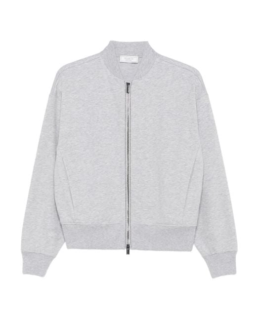 Peserico Gray Jacke mit Reißverschluss