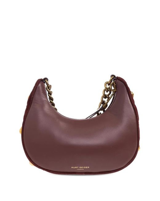 Kurt Geiger Brown Small Kensington Tote Bag