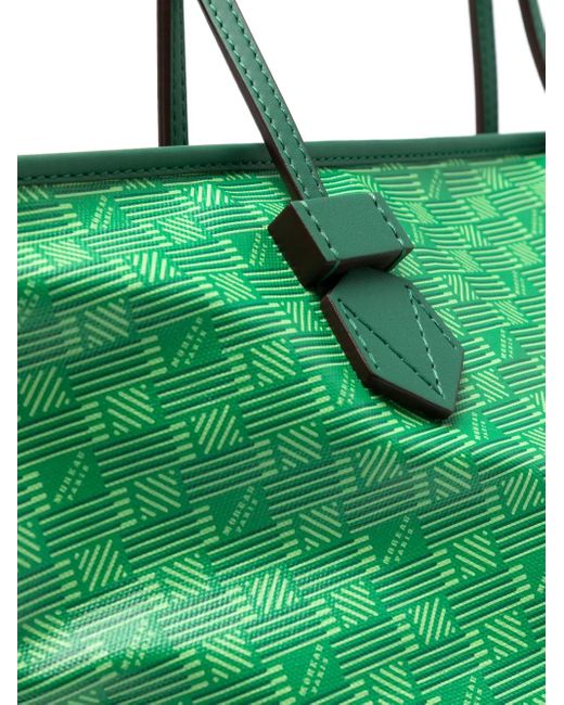 Sac Cabas Saint Tropez En Cuir Moreau en coloris Green