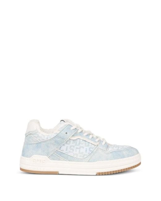 Gcds White Logo-Print Sneakers