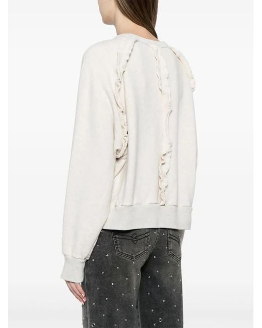 Undercover White Logo-Print Cotton Sweatshirt
