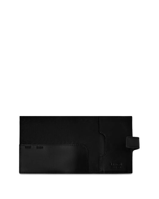 Lancel Black Leon Leather Cardholder for men
