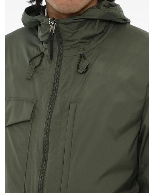 Woolrich Green Ripstop Utility Jacket for men