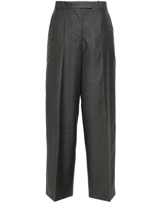 Rohe Gray Wide-Leg Trousers