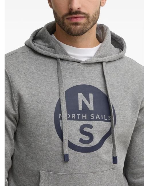 North Sails Strickpullover Mit Logo in Gray für Herren