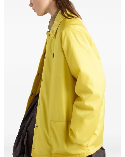 Prada Yellow Re-Nylon Blouson Jacket