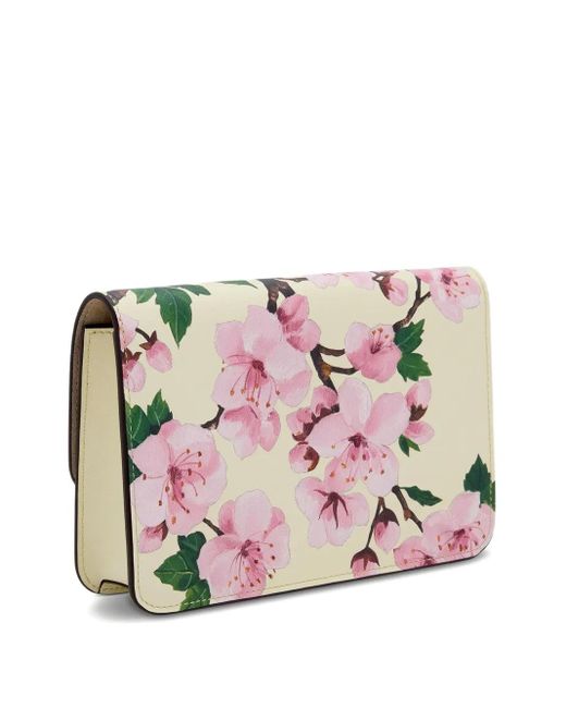 Oscar de la Renta Pink O Pochette Crossbody Bag