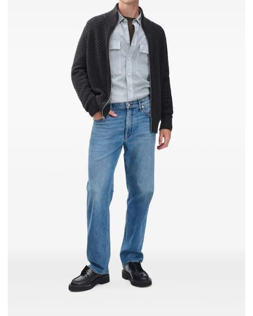 Rag & Bone Black Andrew Cardigan for men
